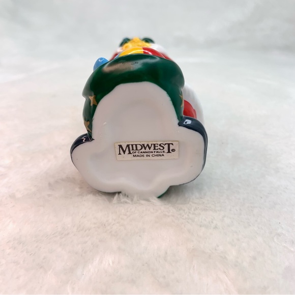 Midwest of Cannon Falls Santa Trinket Porcelain Hinged Box PHB Vintage - Picture 6 of 8